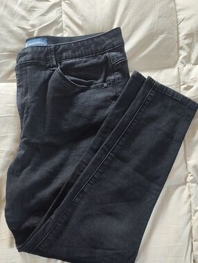 Democracy Women's Washed Black Skinny Jeans